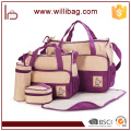 5er Set Baby Wickeltasche / Baby Wickeltasche / Windeltasche Mummy Baby Tasche